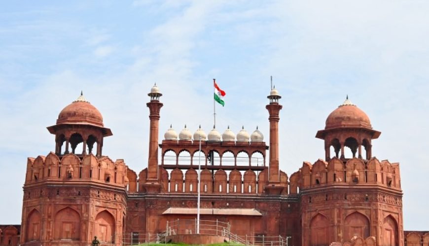 red fort delhi