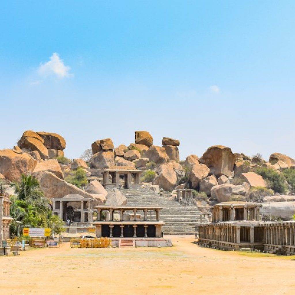Hampi's boulder-strewn landscape – perfect for solo female travelers in India