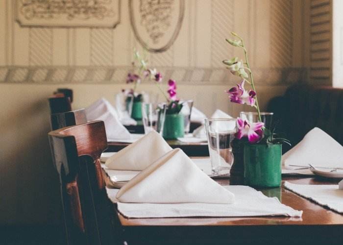 a restaurant
