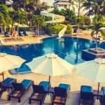 resort-sunset-reflection-sunrise-travel
