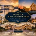 7-star hotel in India, luxury palace hotel