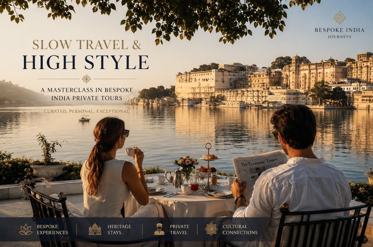 Slow Travel & High Style: A Masterclass in Bespoke India Private Tours