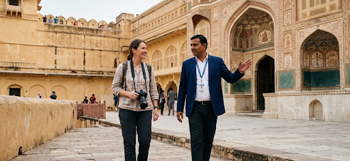 Luxury Rajasthan private travel experience with an experienced local guide