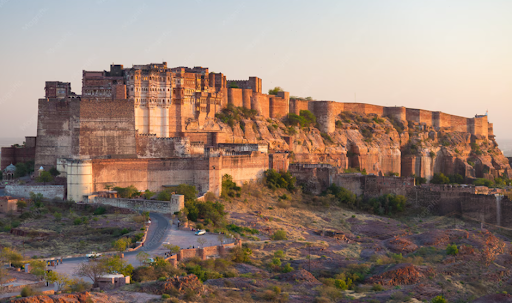 Blue City, Mehrangarh Fort, Rajasthan, India